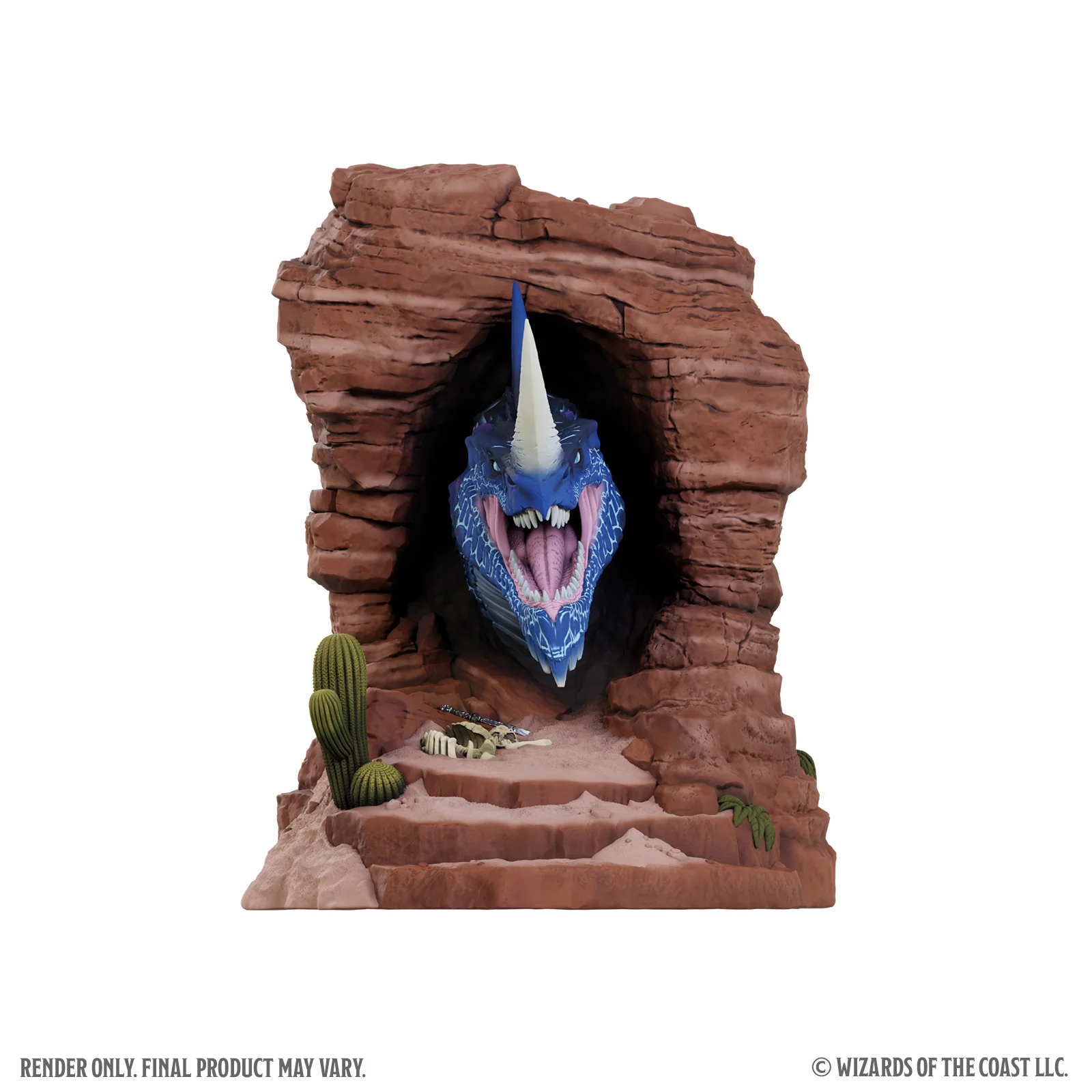 PRE-ORDER - D&D Bookend: Blue Dragon - Image 2