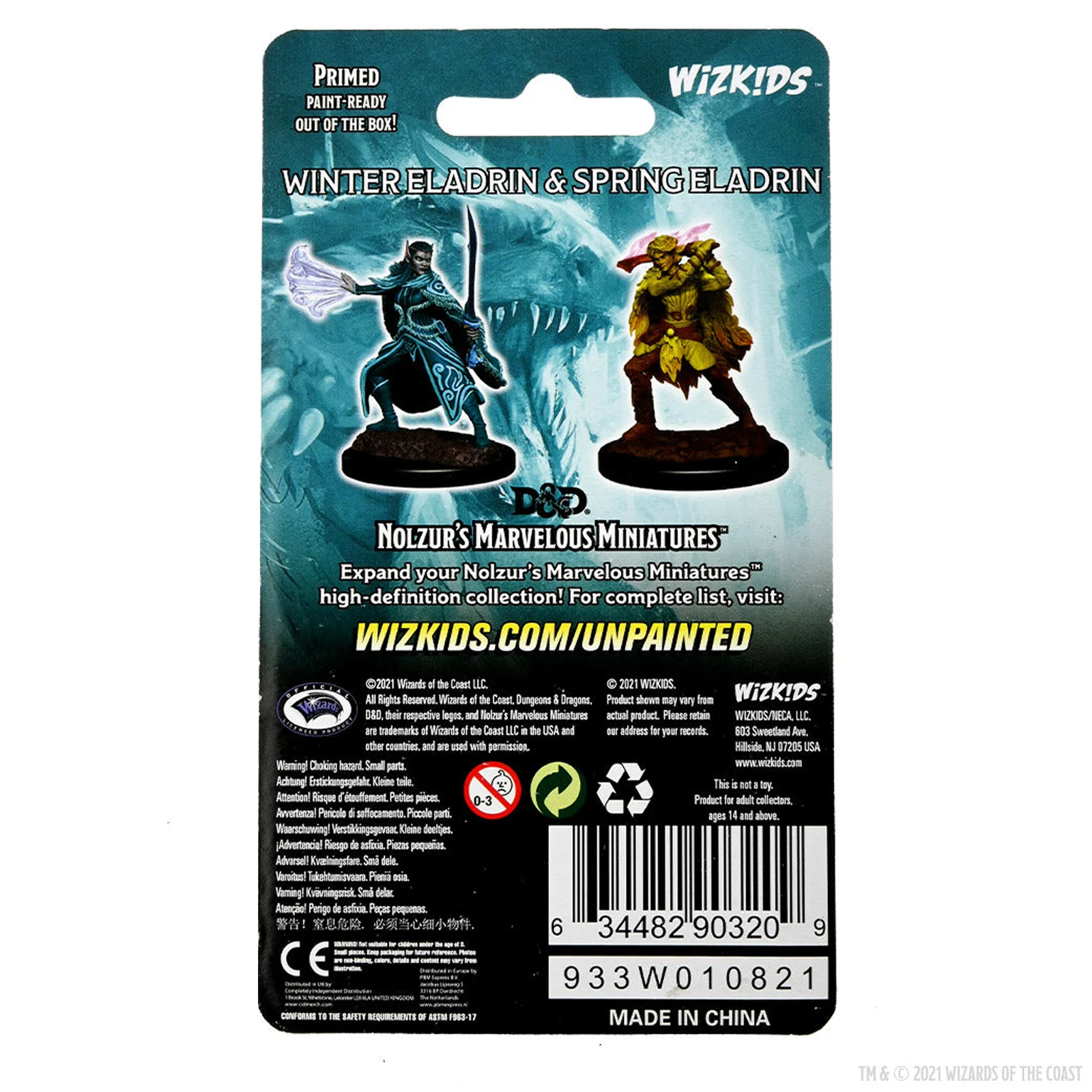 D&D Nolzur's Marvelous Miniatures: Winter Eladrin & Spring Eladrin - Image 2