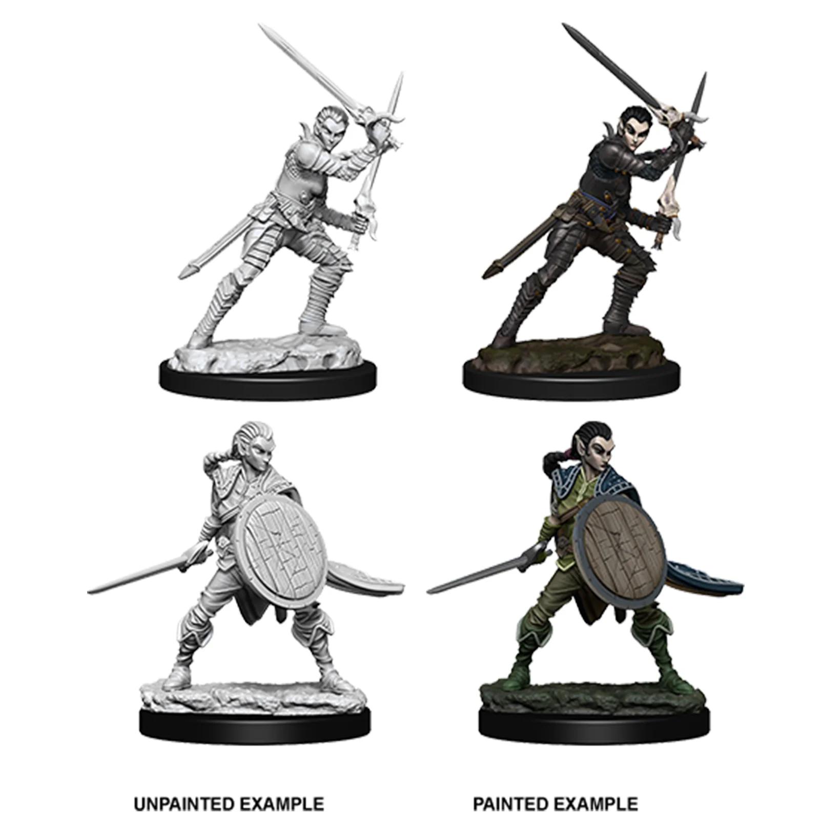 Pathfinder Battles Deep Cuts : Female Elf Fighter - Image 3