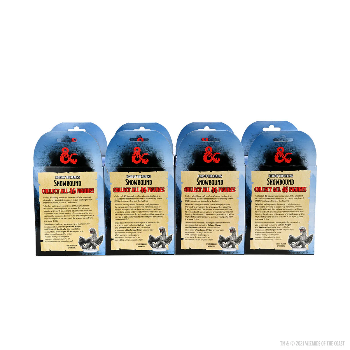 D&D Icons of The Realms Miniatures: Snowbound Booster Brick - Image 2