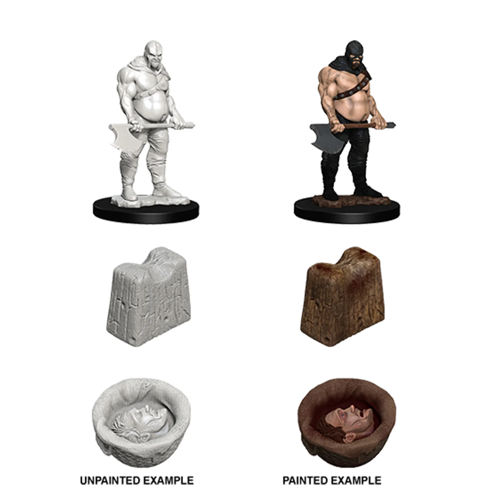 WizKids Deep Cuts Miniatures: Executioner & Chopping Block - Image 3